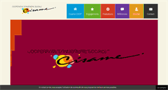 Desktop Screenshot of cisame.coop
